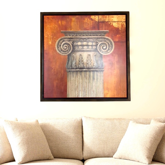 Greek Ionic Column Painting - Picture 1 of 6